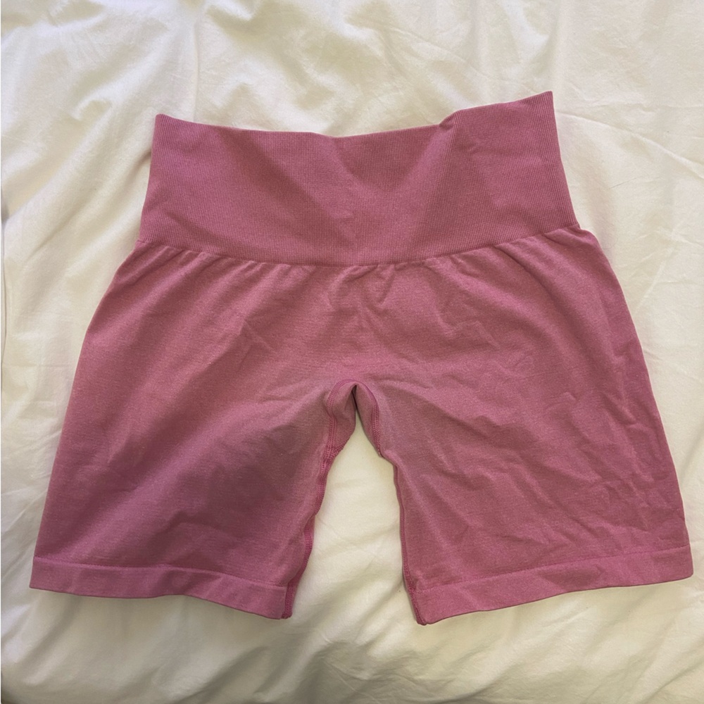 NVGTN hot pink/bubblegum gym shorts